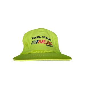 Rare Vintage Bill Elliott Melling Racing Lime Green Hat (1991)